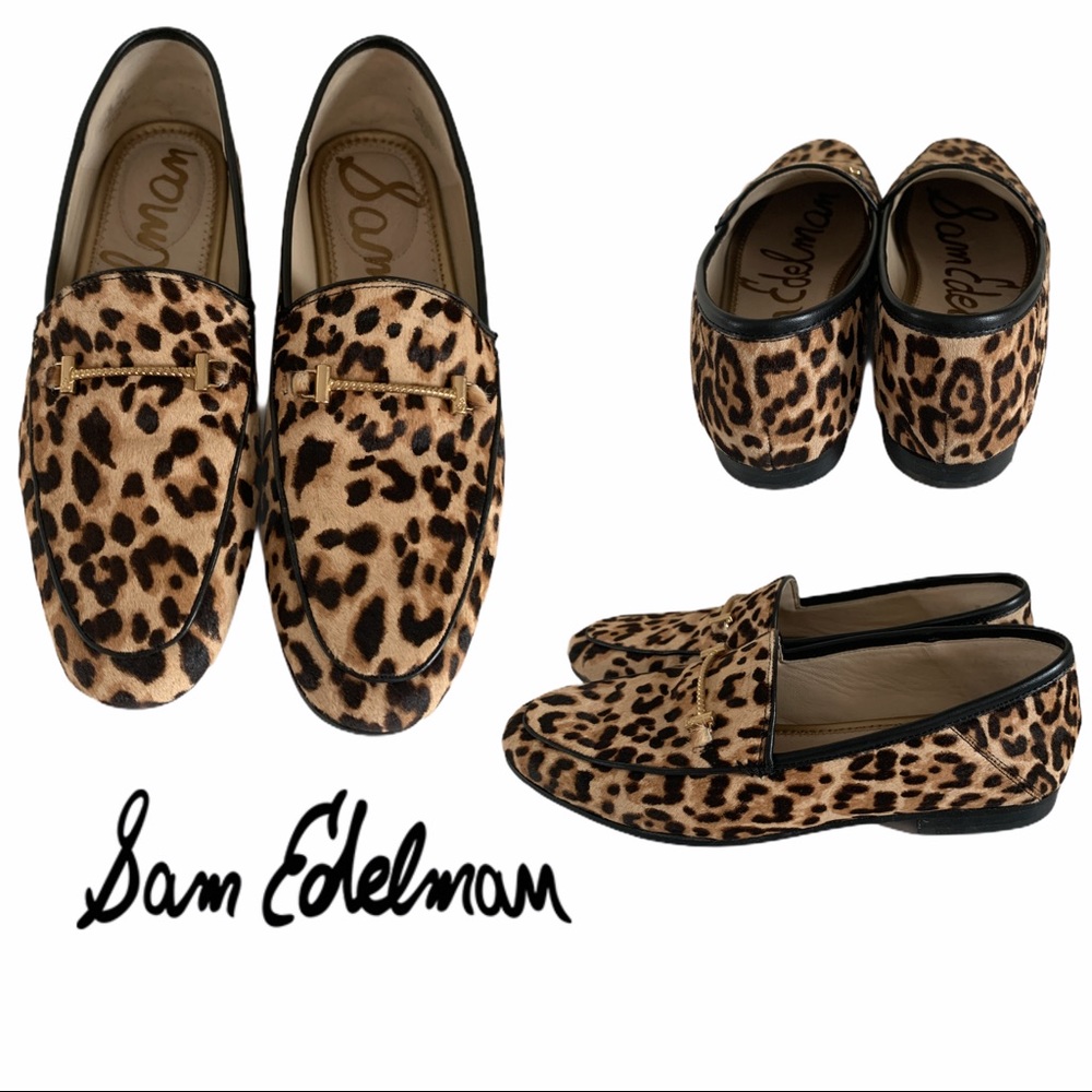 Sam Edelman Animal Print Loafers